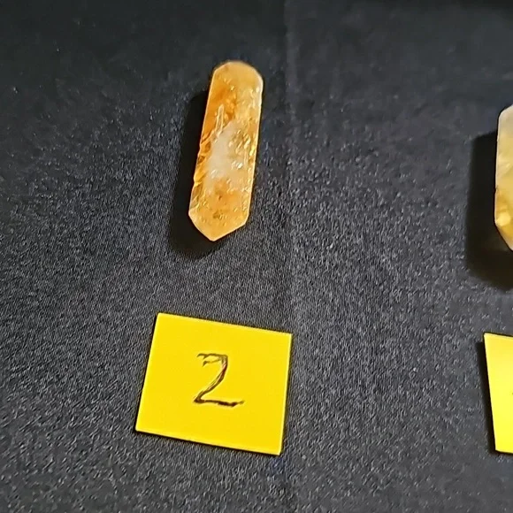 Yellow Tourmaline Stone Crystal Point - Picture 6 of 9